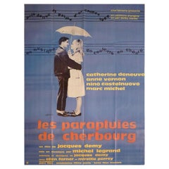 The Umbrellas of Cherburg, Unframed Poster, 1980's