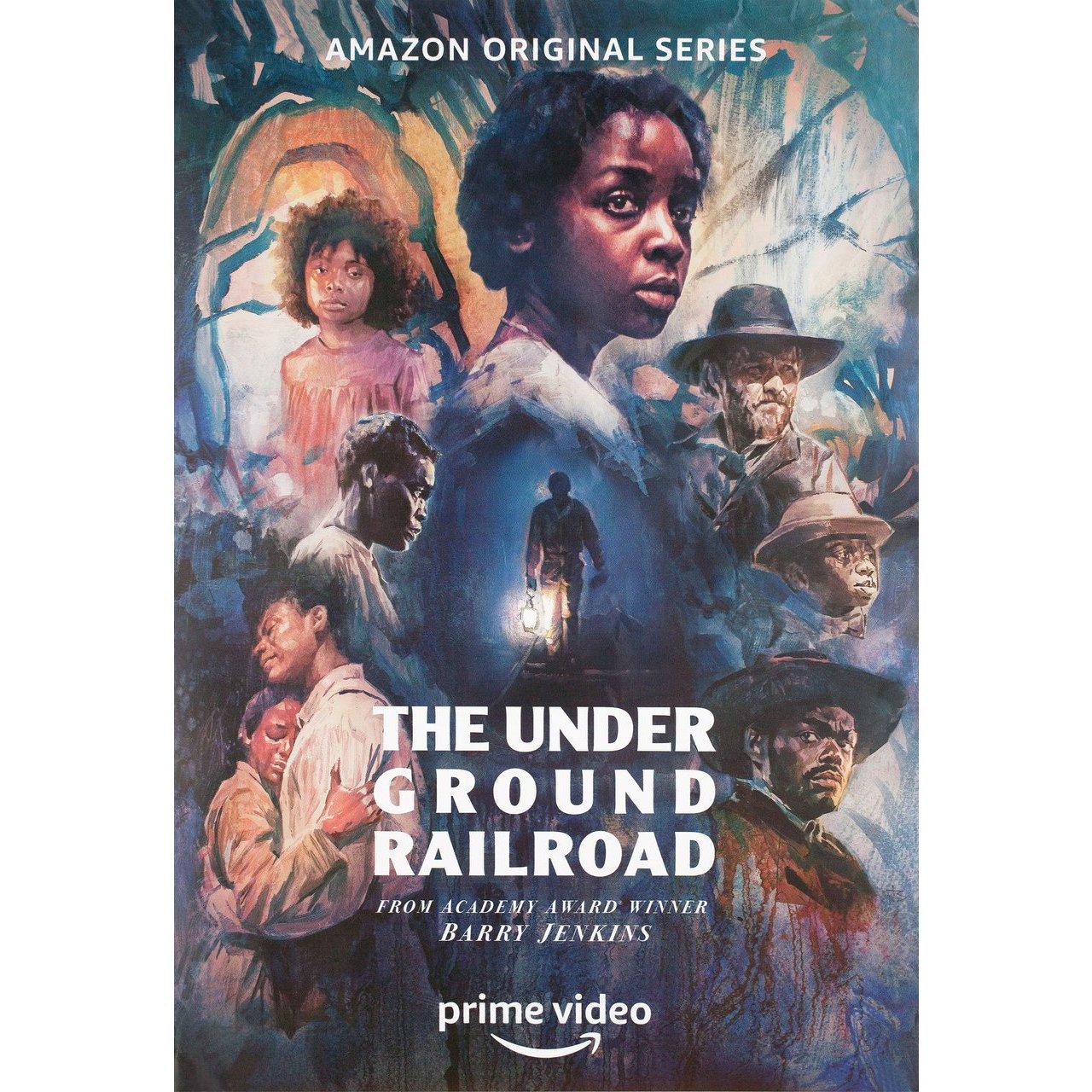 Original 2021 U.S. one sheet poster by Tony Stella / Midnight Marauder for The Underground Railroad (2021). Very Good-Fine condition, rolled. Please note: the size is stated in inches and the actual size can vary by an inch or more.