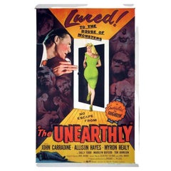 The Unearthly, Unframed Poster, 1957