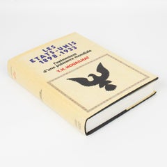 The United States 1898 to 1933, French Book by Y.H. Nouailhat, 1973