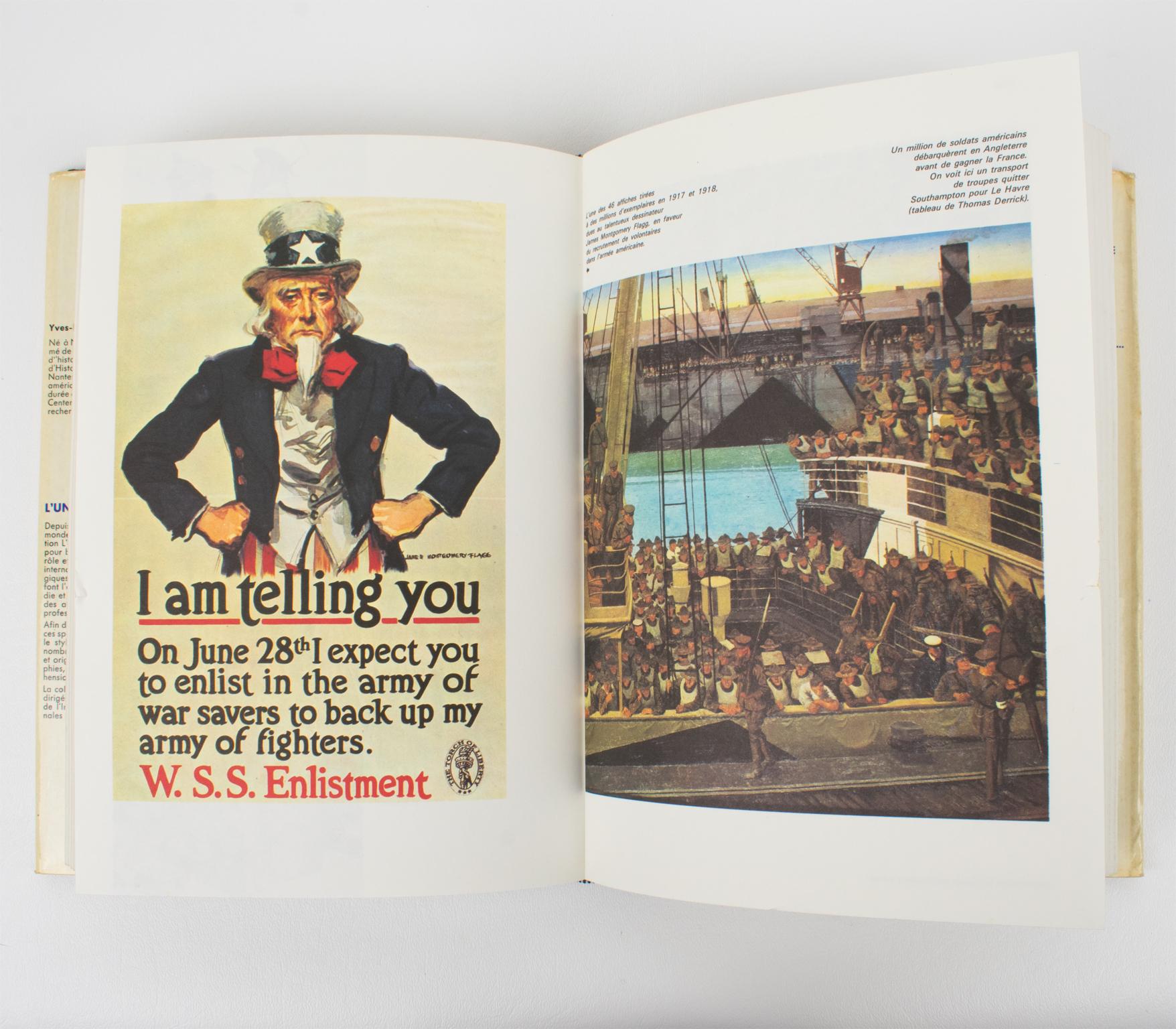 Les États-Unis 1898 à 1933, livre français de Y.H. Nouailhat, 1973 Bon état - En vente à Atlanta, GA