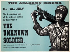 "El Soldado Desconocido", 1970s Academy Cinema UK Quad Film Poster, Strausfeld