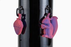 The Unspoken Black Ceramic Vase by Hua Wang