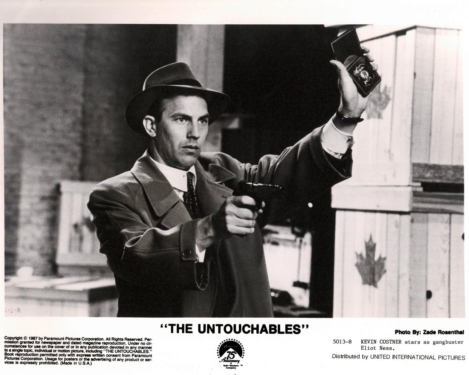 Papier The Untouchables 1987 Publicity Film Movie Press Still Framed en vente
