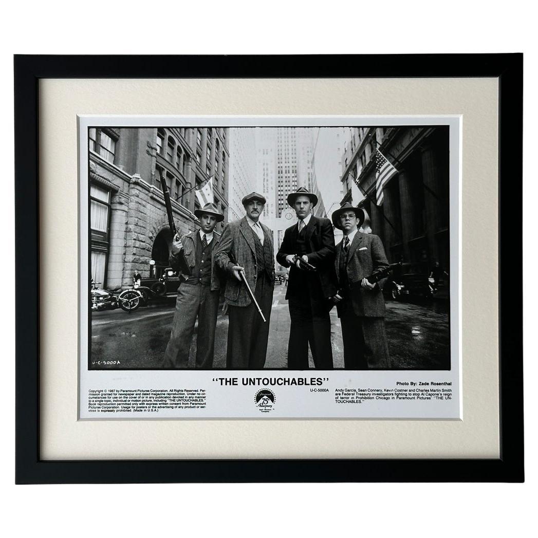 THE UNTOUCHABLES Publicity Film Still KEVIN COSTNER SEAN CONNERY 1987  - FRAMED For Sale