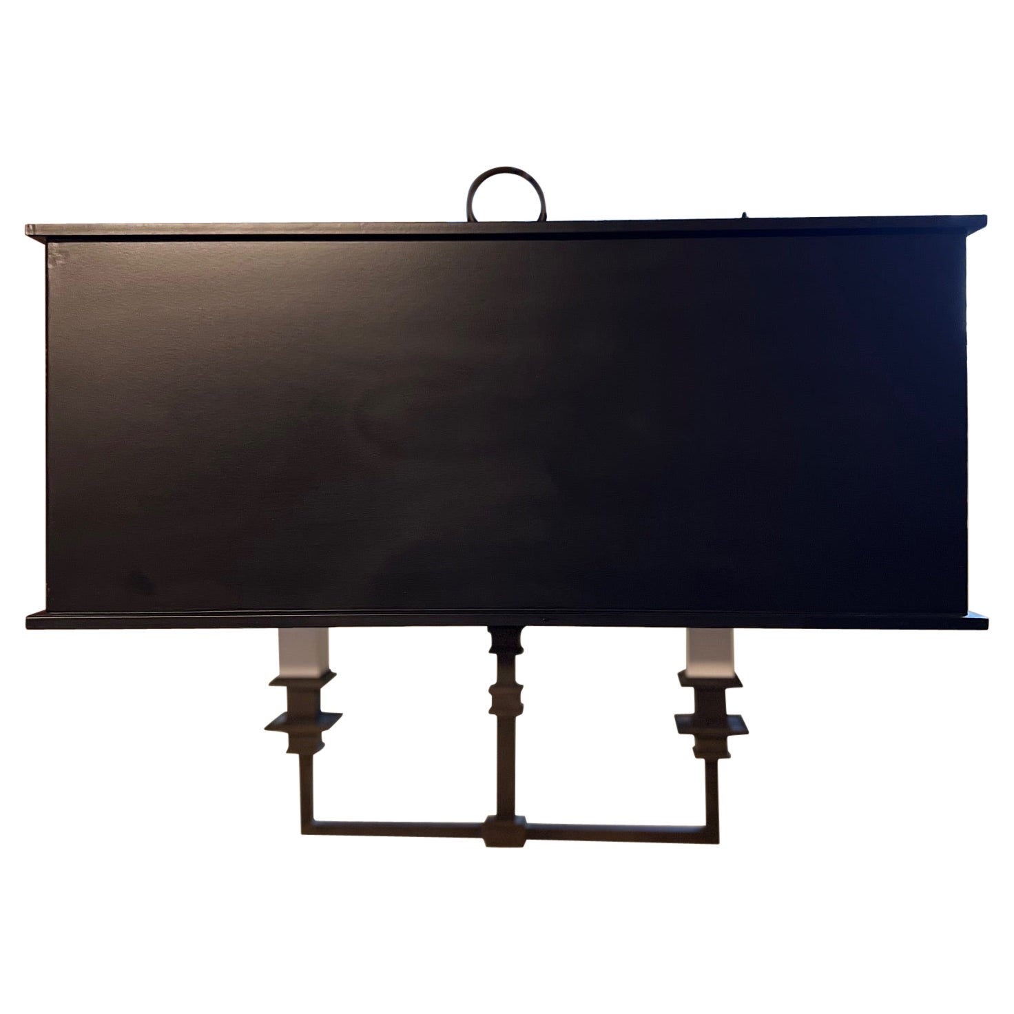The Urban Electric Co. 2 Light Pendant - Métal noir et laiton bruni