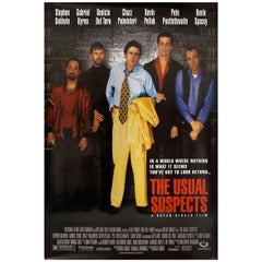 "The Usual Suspects" 1995 U.S. One Sheet Film Poster