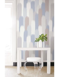 The Vale Wallpaper or Custom Mural on Non-Woven Paper in Color Caraway - Orange