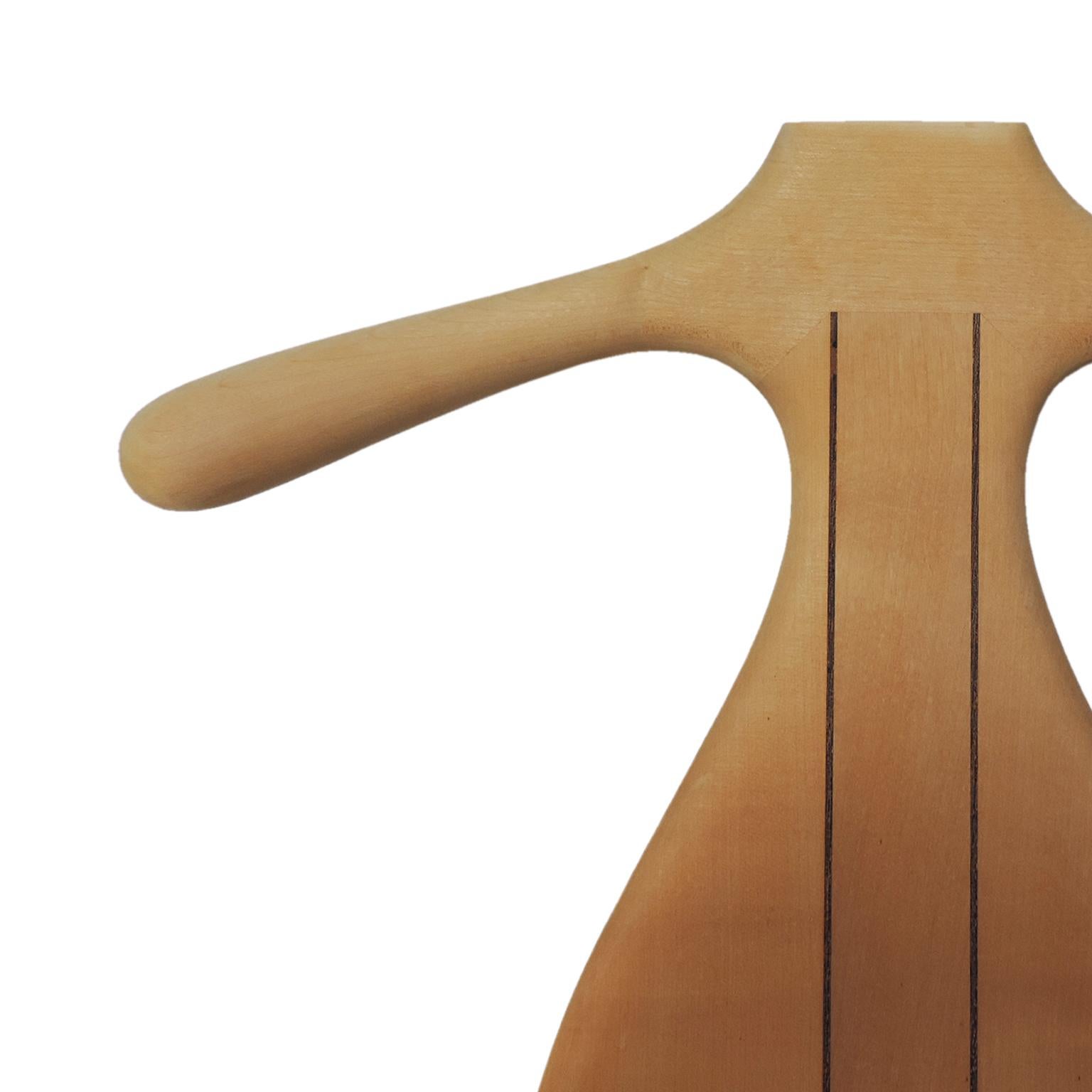 Hans Wegner Valet Chair in Maple with Wenge Inlay, 1953 1