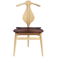 Der Valet Chair:: Modell PP250:: aus Ahorn und Wengé:: entworfen von Hans J. Wegner
