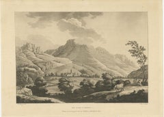 The Valley of Inspruck: An 18th-Century Engraved Perspective, 1792