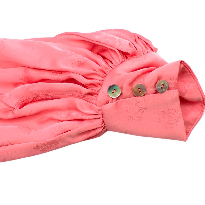 Women's or Men's The Vampires Wife Blossom Dress Dress in Cosmo Damask Blush Pink - Size US 8