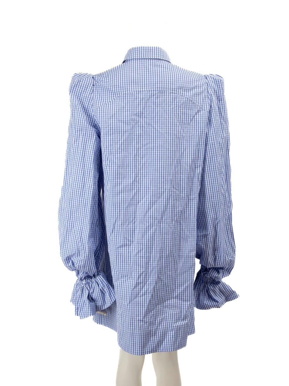 The Vampire's Wife Blue Gingham Shirt Dress Size XL In Good Condition In London, GB