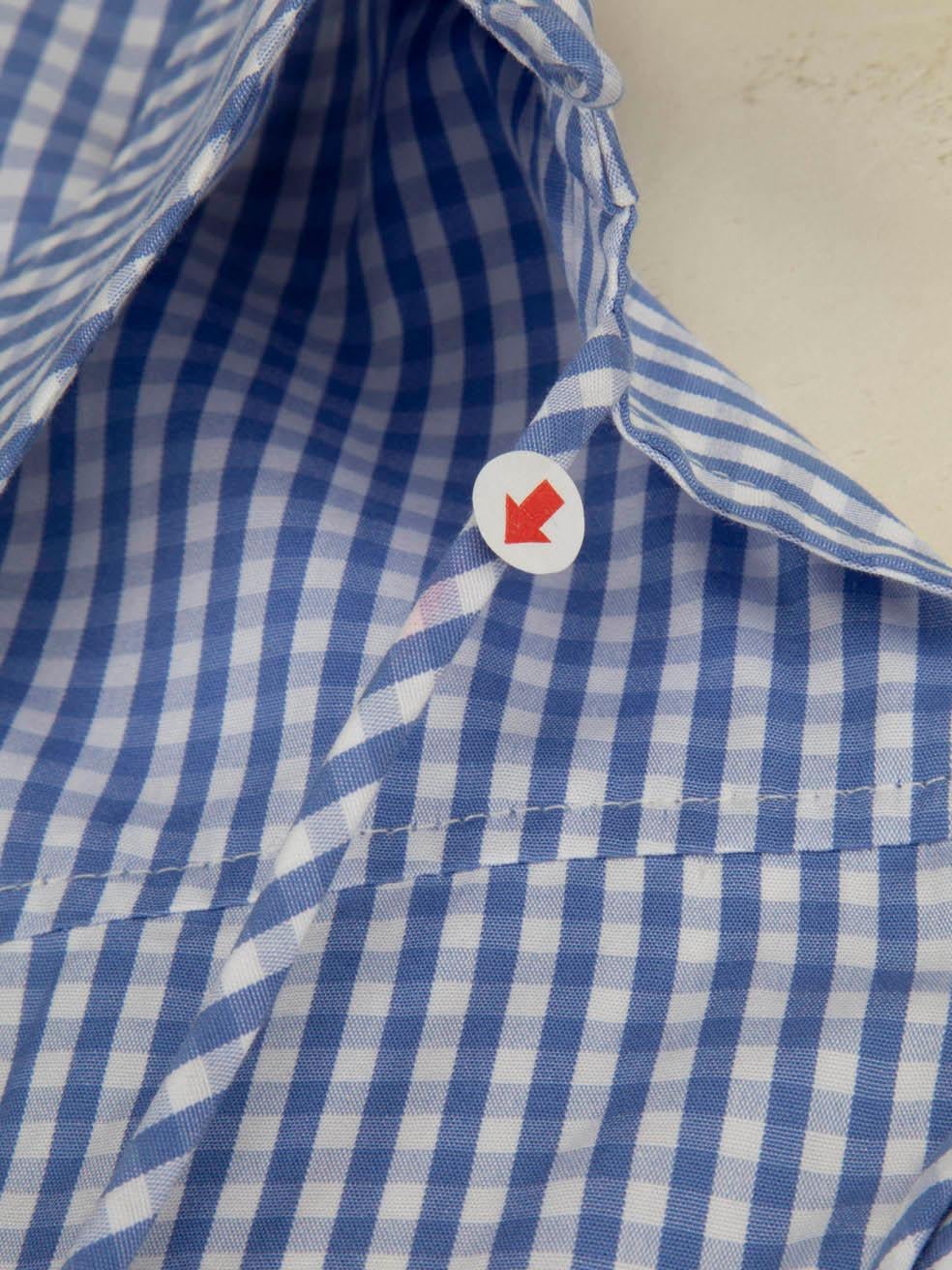 The Vampire's Wife Blue Gingham Shirt Dress Size XL 1