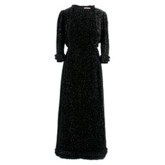 The Vampire's Wife Street Sweeper Sparkle Velvet Cate Dress SIZE 14