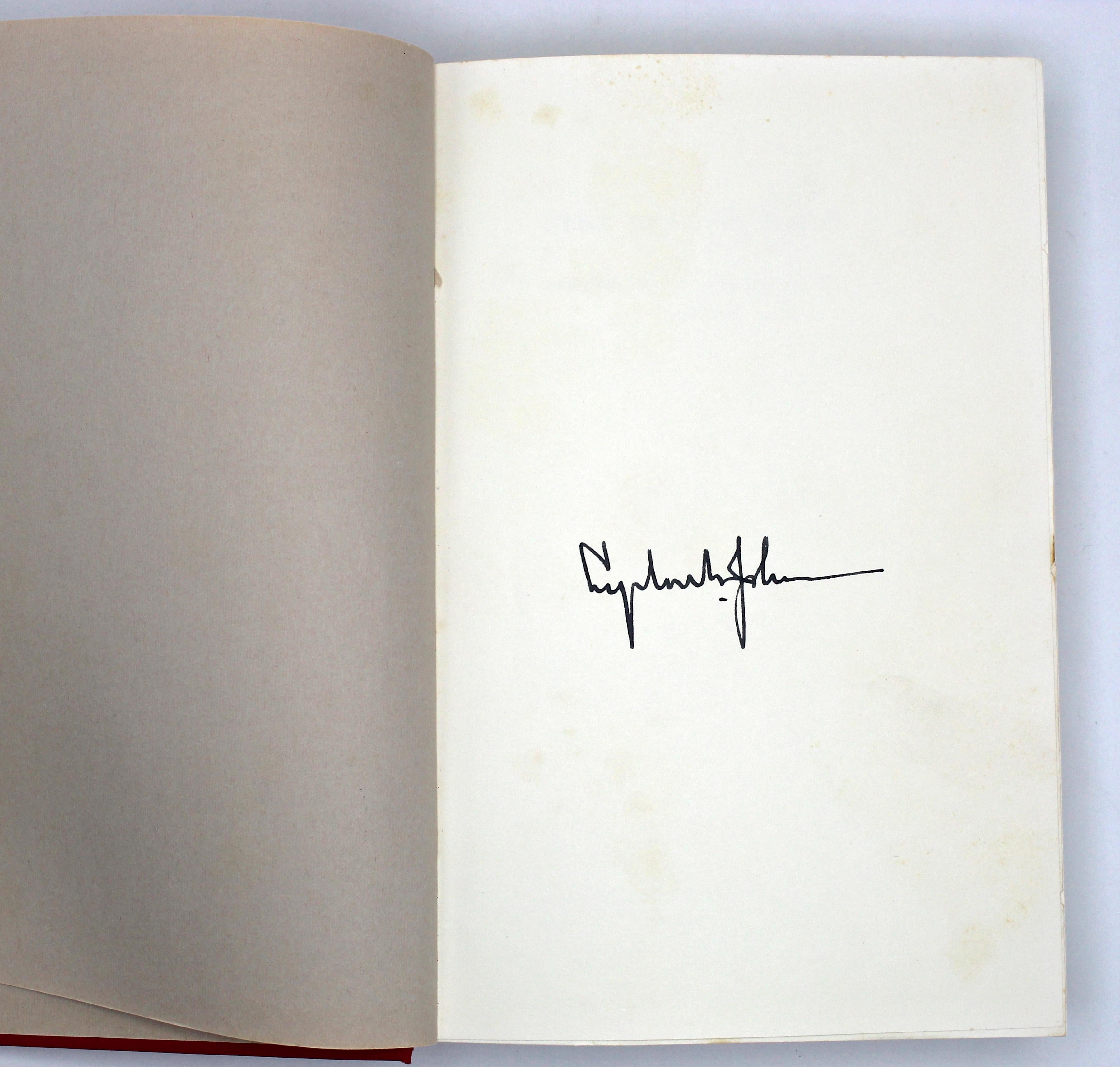 American The Vantage Point, Signed by Lyndon B. Johnson, First Edition, 1971