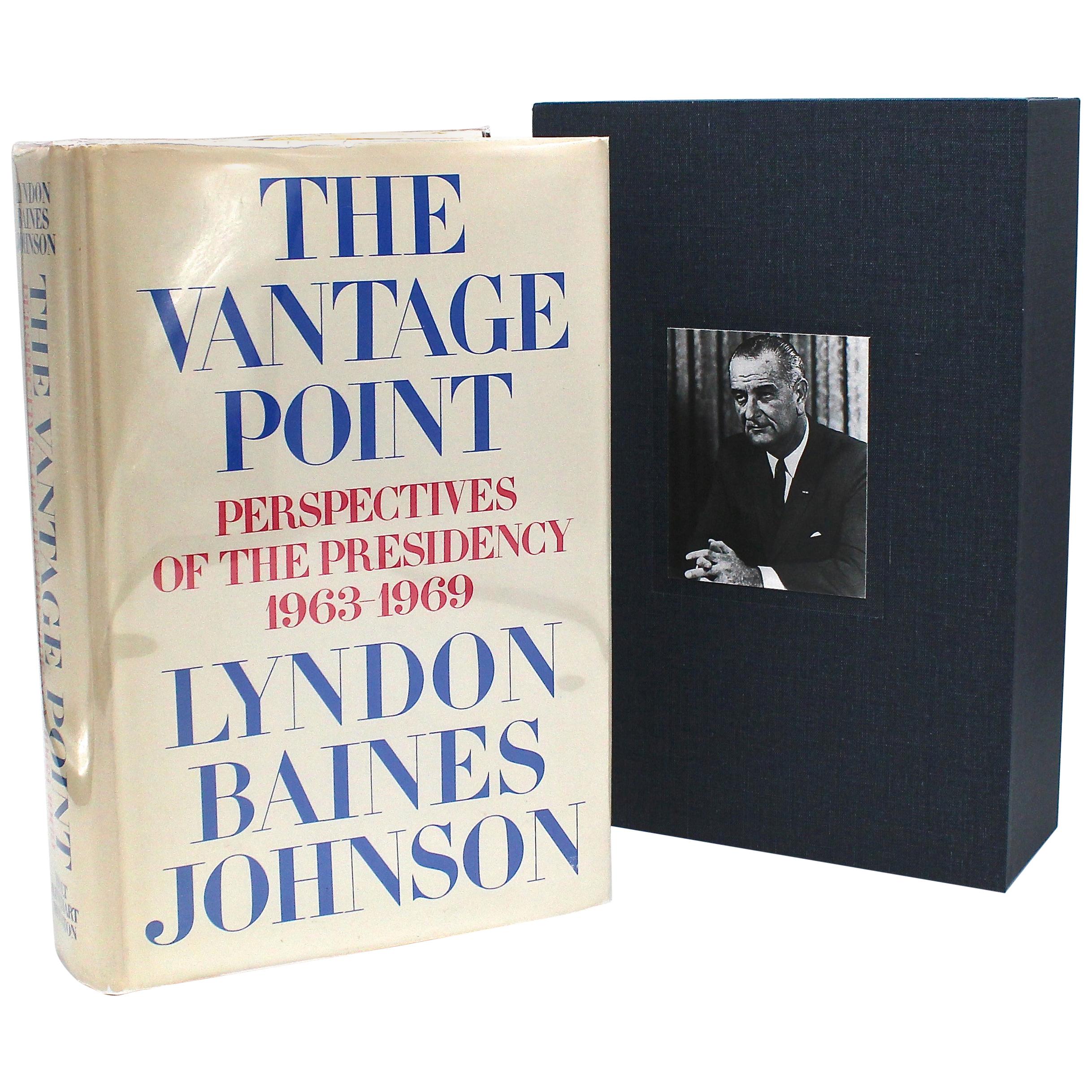 The Vantage Point, Signed by Lyndon B. Johnson, First Edition, 1971