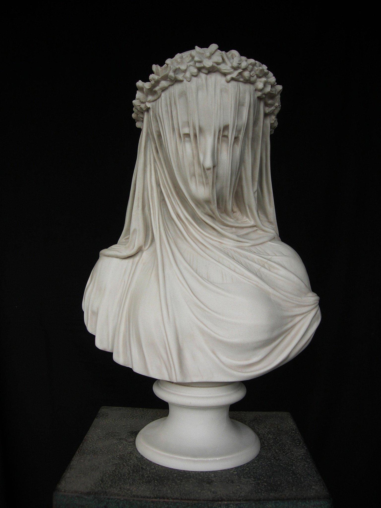 marble veiled lady