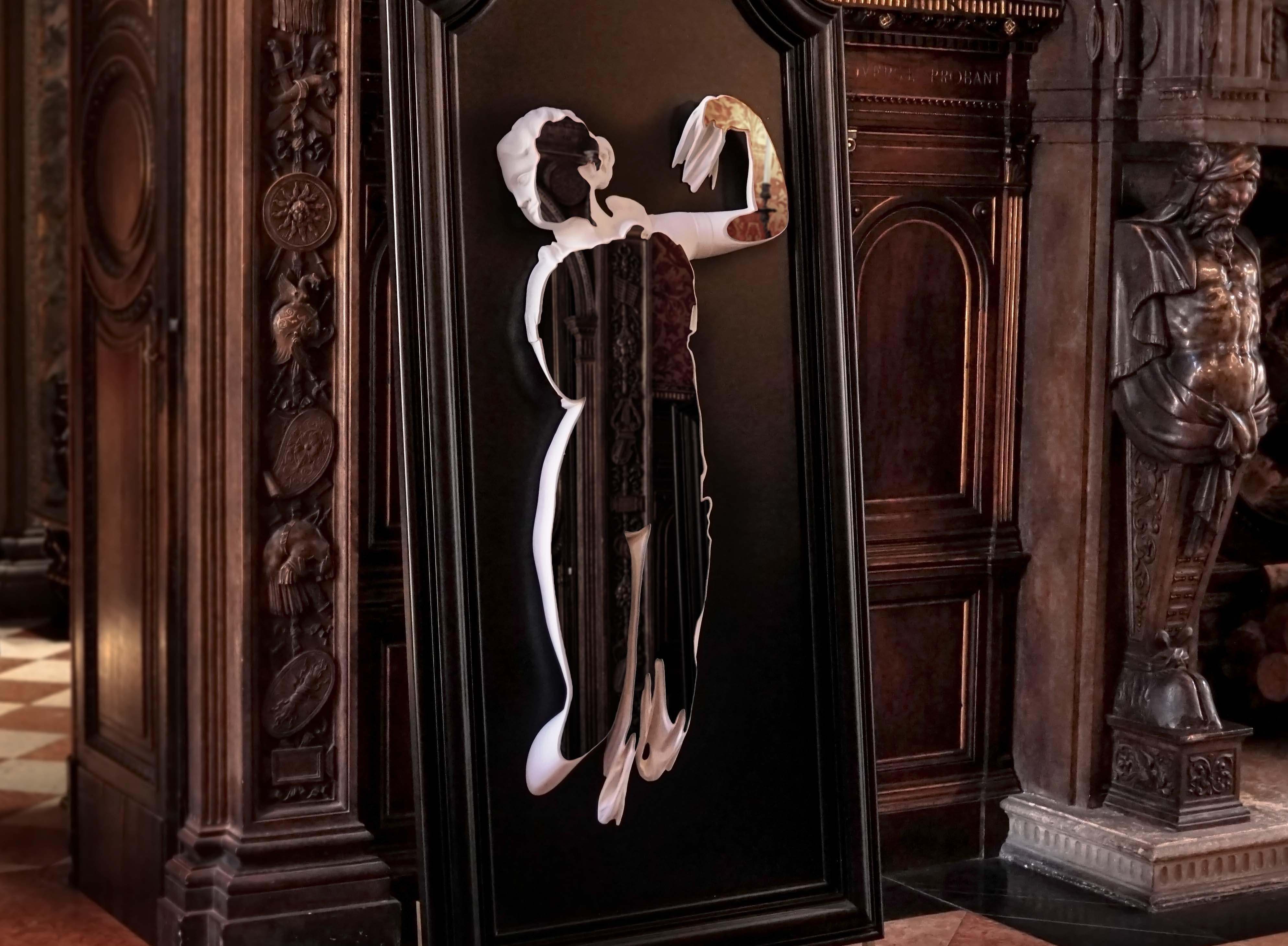 XXIe siècle et contemporain Eduard Locota miroir d'art fonctionnel avec réalité augmentée  en vente