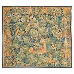 The Verdant Court of Virtue: A Chinese Aubusson Masterpiece of Flemish Grandeur Vintage The Verdant Court of Virtue: A Chinese Aubusson Masterpiece of Flemish Grandeur