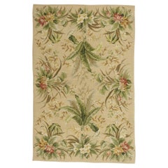 Il Salone Verdeggiante: Un Aubusson cinese d
epoca dall
Eleganza Botanica