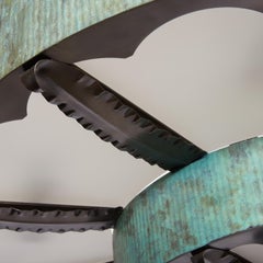 Verdigris Eltham Pendant Fixture by David Duncan