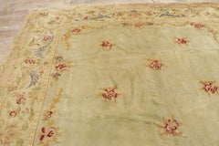 The Versailles Bloom: Antique French Savonnerie Rug of Courtly Elegance