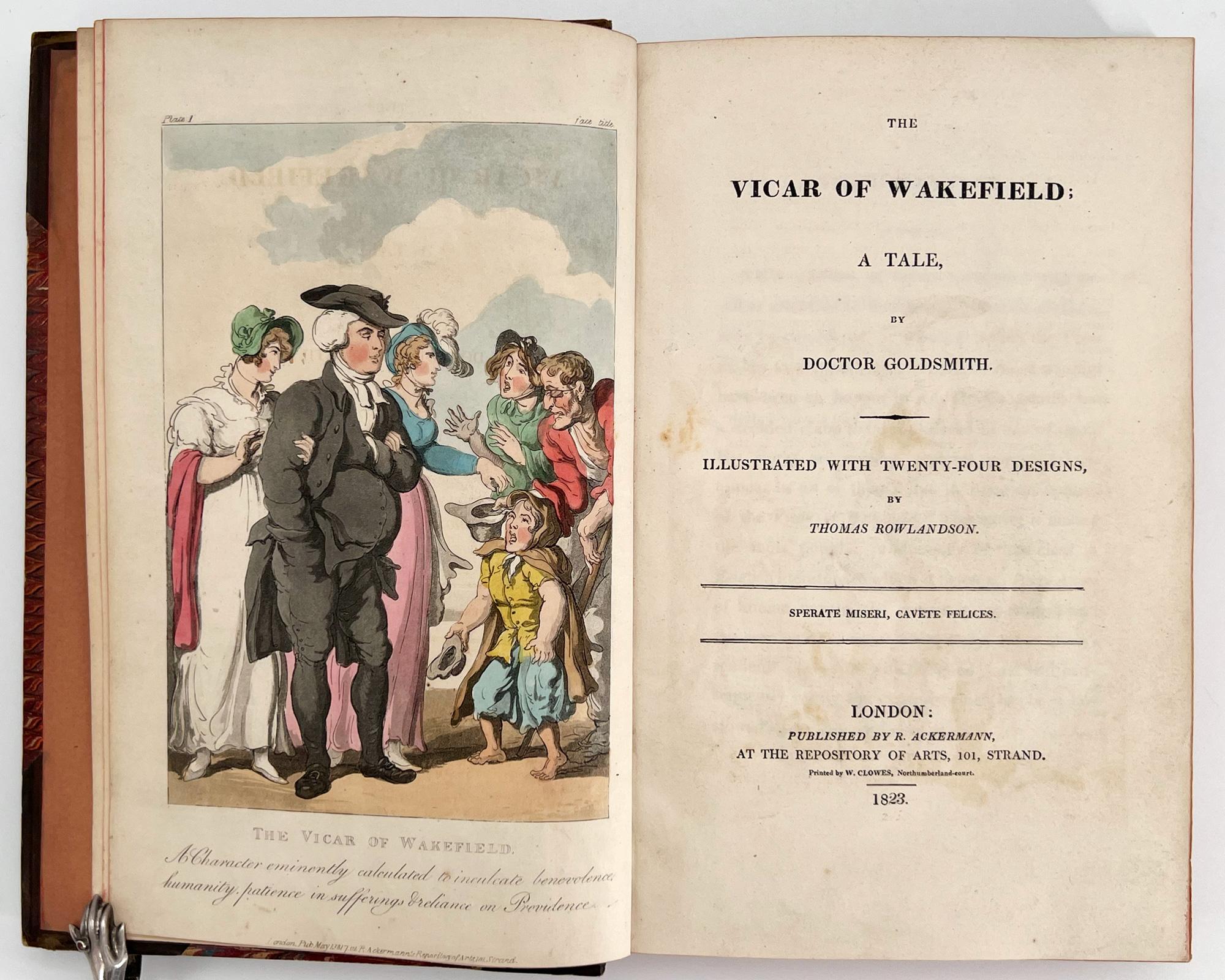 The Vicar of Wakefield: A Tale, by Doctor Goldsmith – Th. Rowlandson illustrator For Sale 3