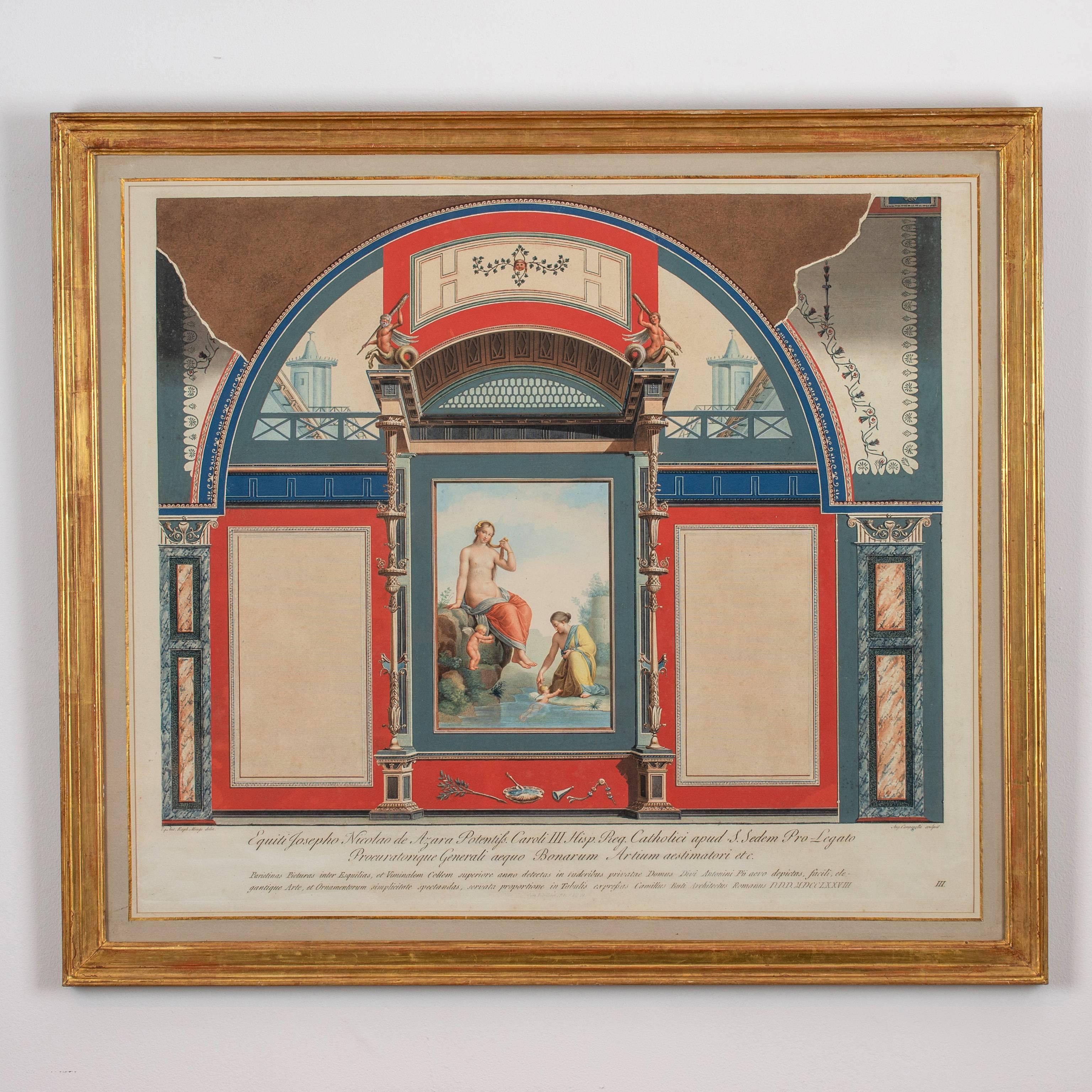 Villa Negroni Frescoes In Good Condition In London, GB