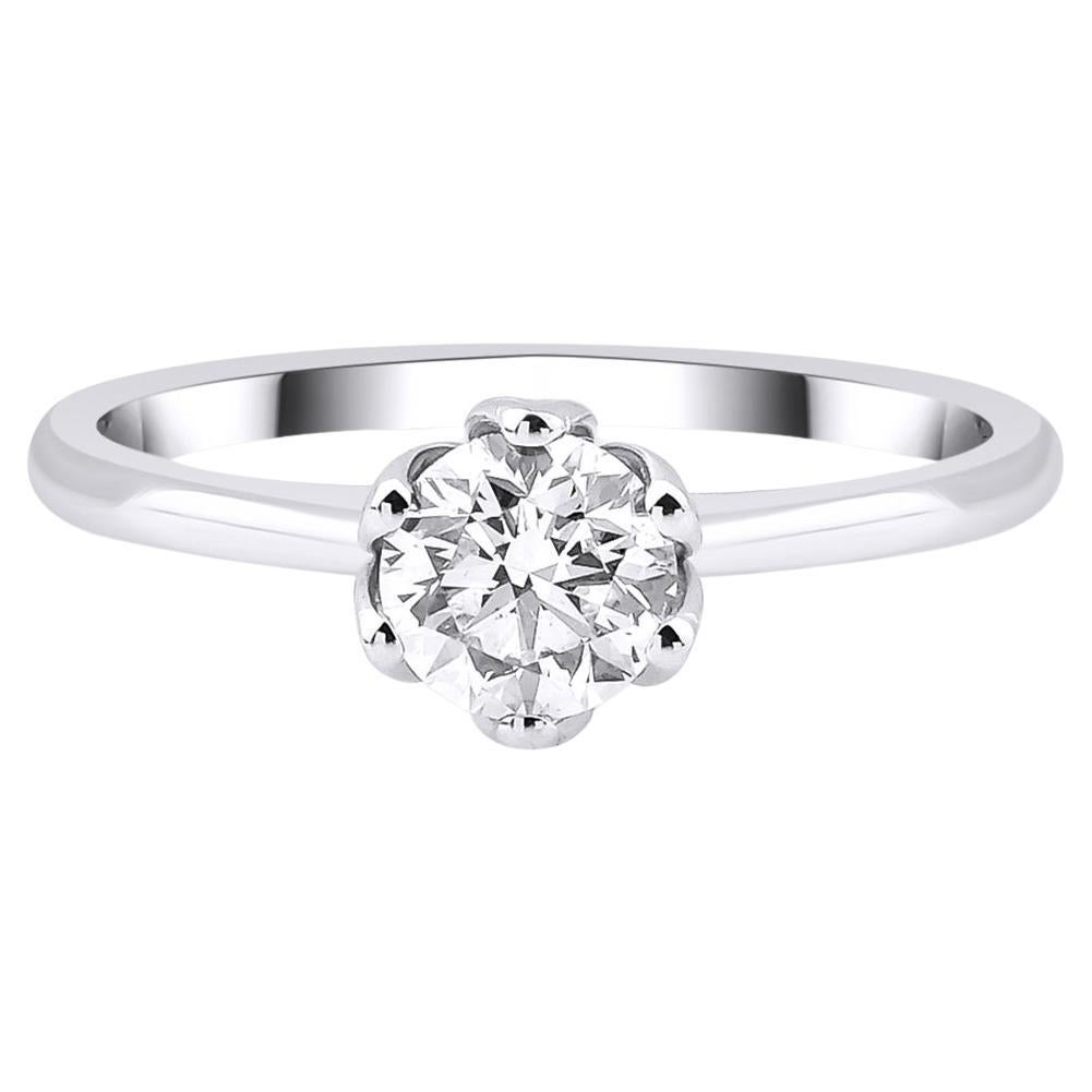 Anillo de compromiso de diamantes Violette 0.70 ct