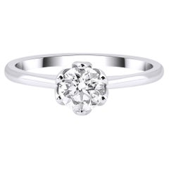 Anillo de compromiso de diamantes Violette 0.70 ct