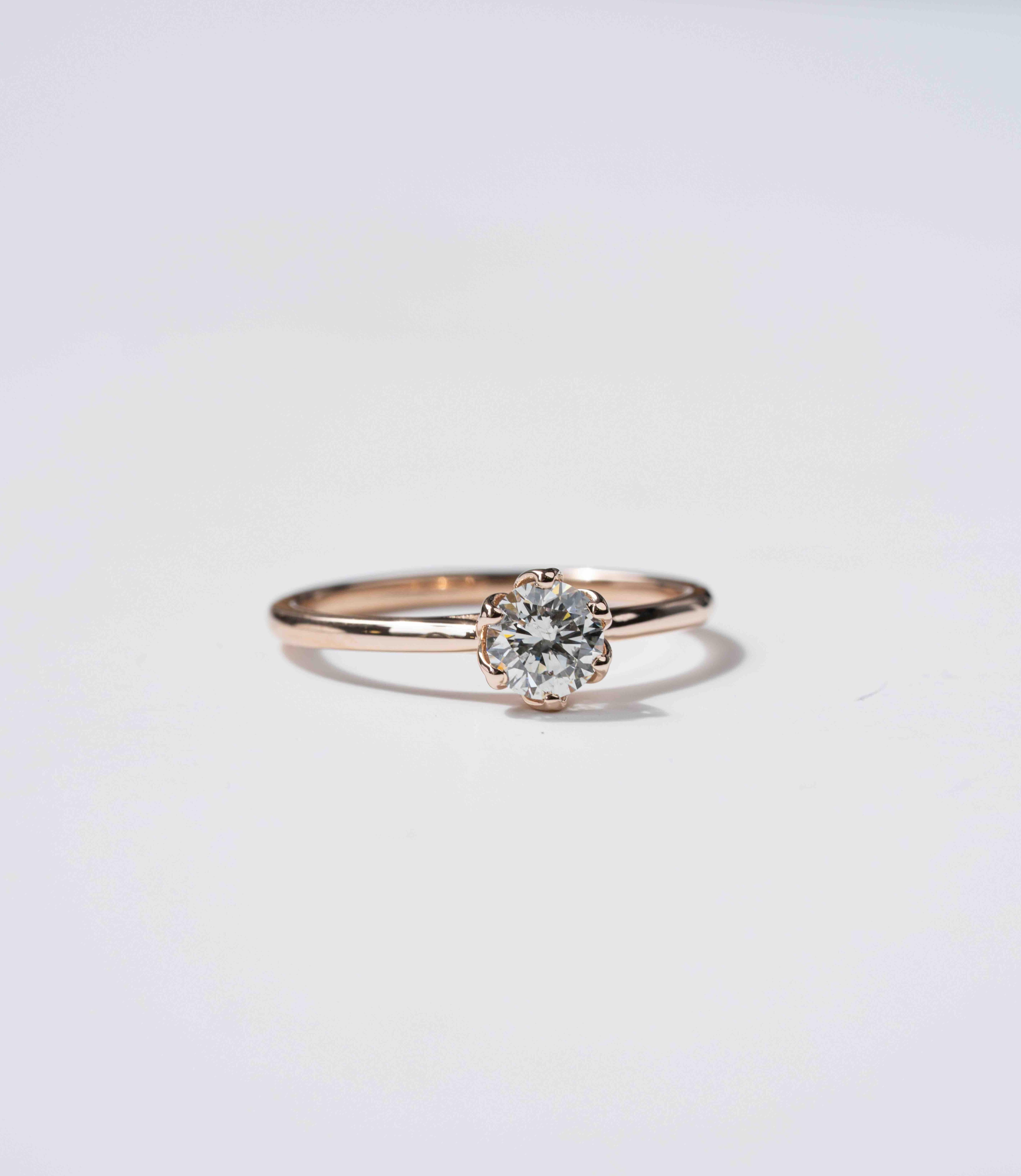 For Sale:  The Violette Diamond Engagement Ring 5