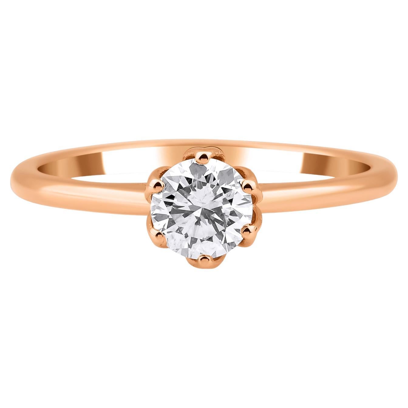 For Sale:  The Violette Diamond Engagement Ring