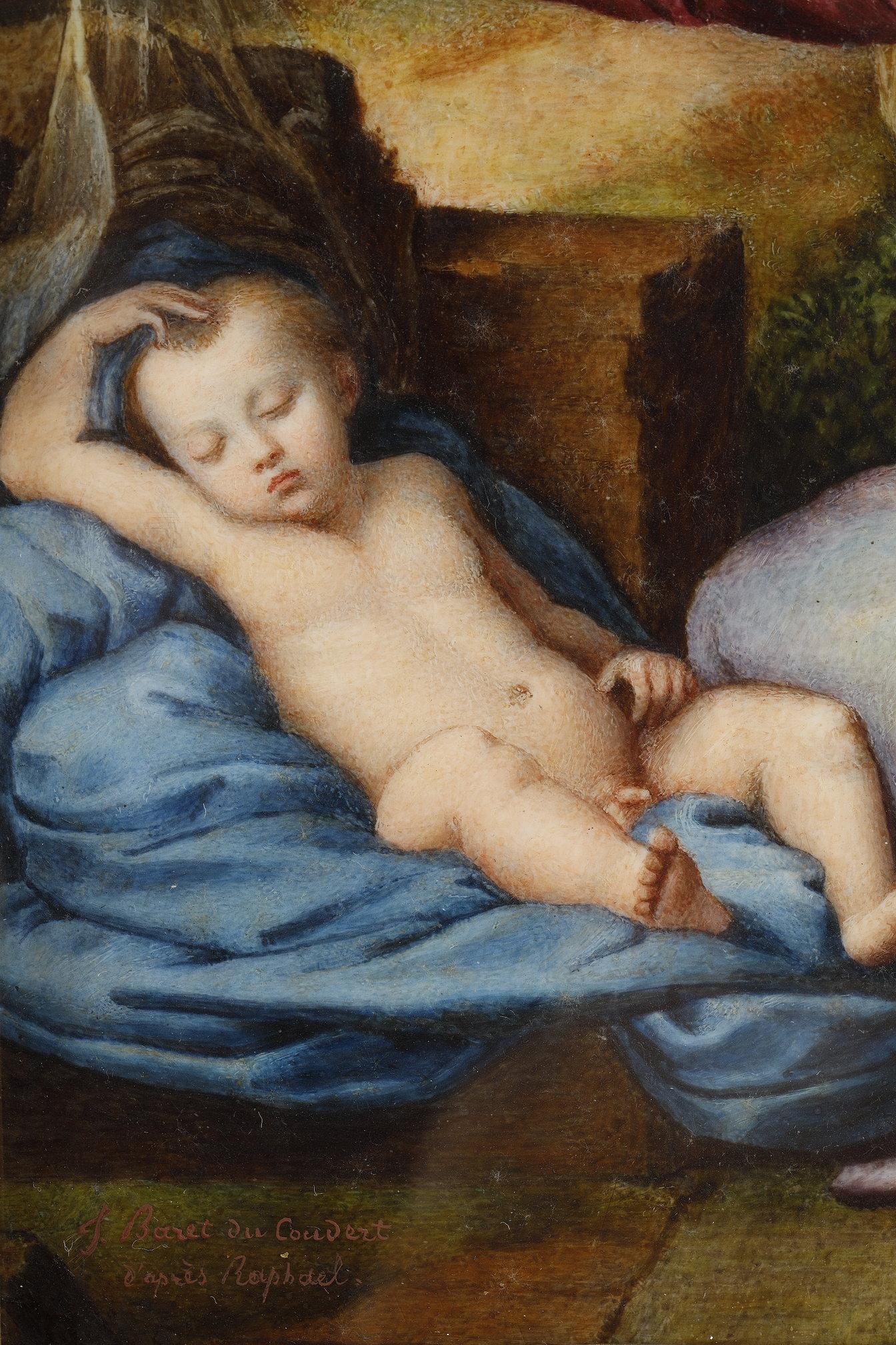 La Vergine con il bambino e il piccolo St. Johns, da Raphaël (1483-1520) in vendita 1