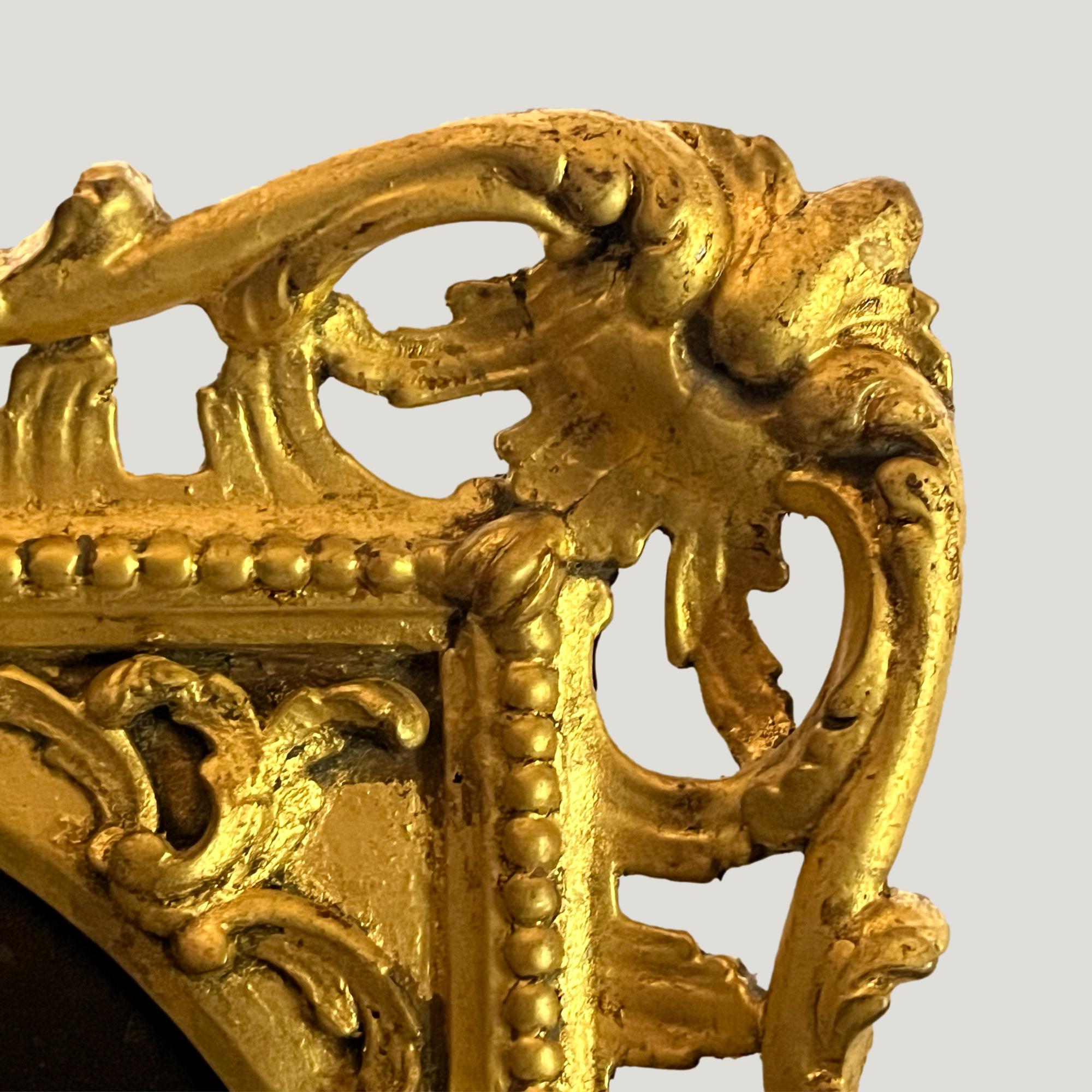 Gilt The Virgin in the Chair (19th Century, after Raphael) For Sale
