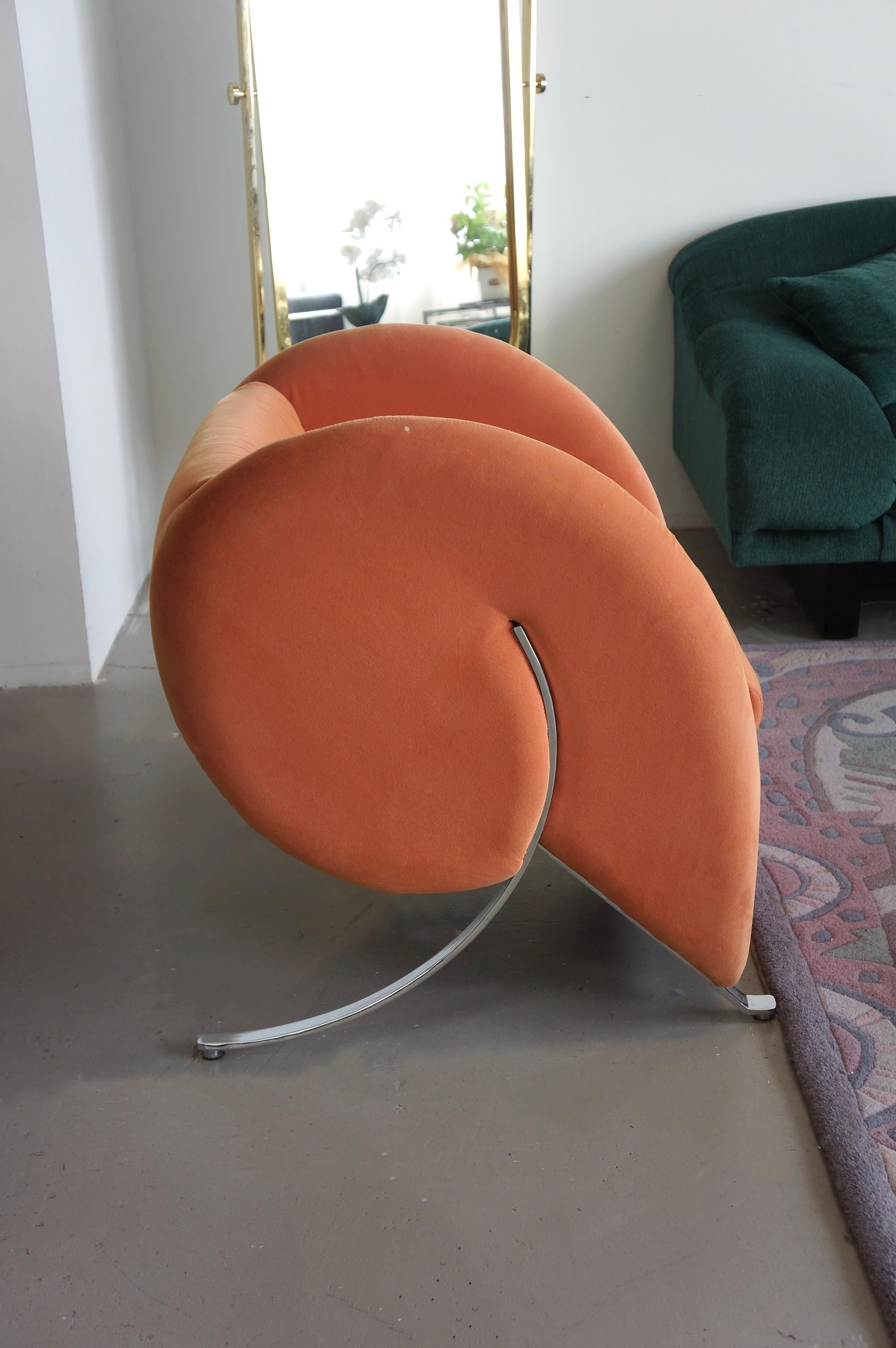 The virgola chair by Yaacov Kaufman for Arflex 3
