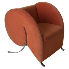 La chaise virgola de Yaacov Kaufman pour Arflex