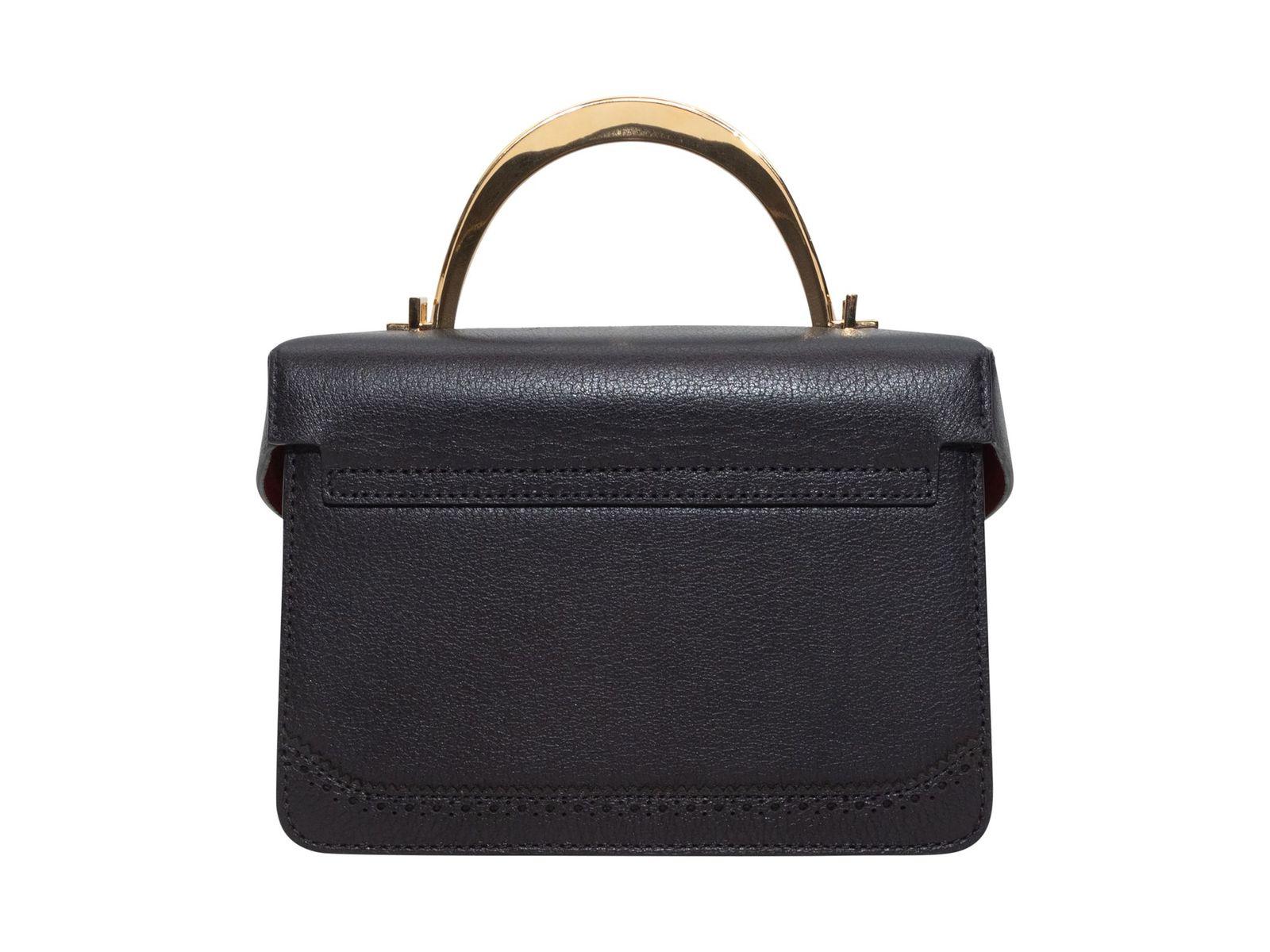 Schwarze & mehrfarbige Handtasche aus Pailletten und Leder von Volan 2