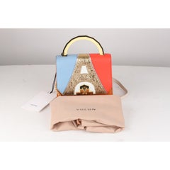The Volon Multicolor Leather Bon Bon H Paris Small Crossbody Shoulder Bag