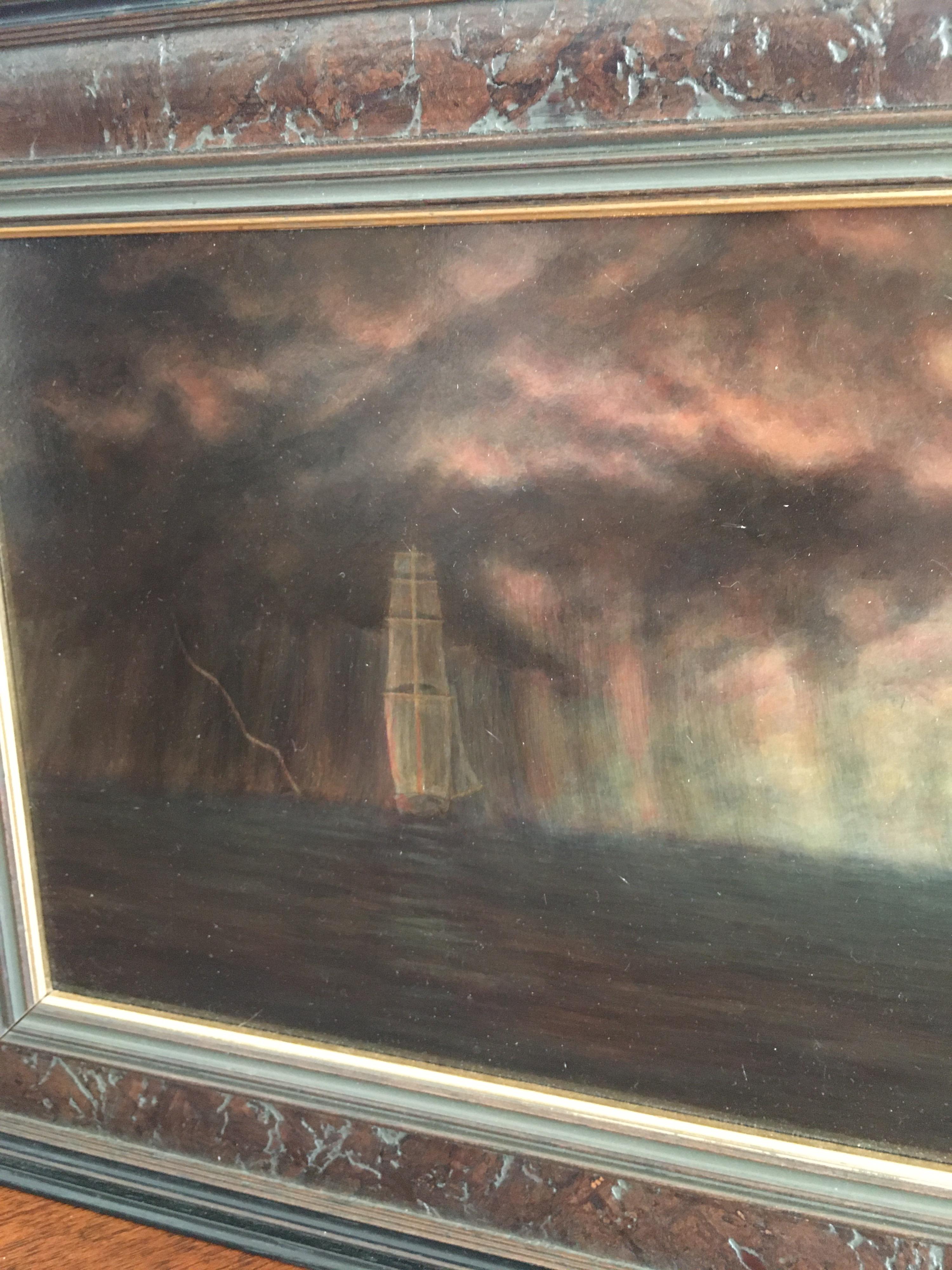 Wood “The Voyage” Acrylic Painting by David Jay Spyker