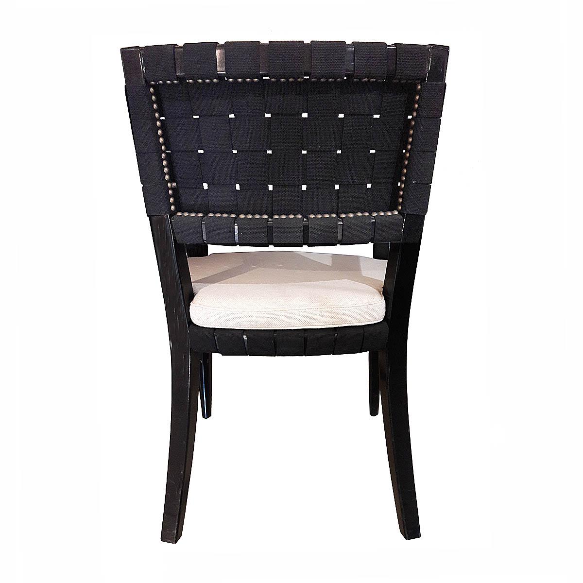Contemporary VW Web Dining Armchair, by Vicente Wolf For Sale