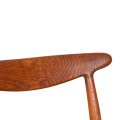 The W2 Chair by Hans Wegner — 8 in Matched Set of Oak + Teak