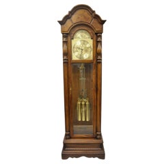Retro The Walden Ridge Ridgeway Grandfather Clock Oak Tall Case
