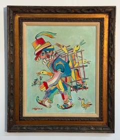 The Walking Shop Painting by Jovan Obican, Croatia