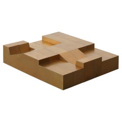 Table de canapé/table basse The Wall n°06-1 de la série Borderland de Singchan Design