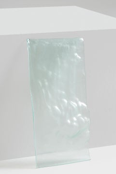 The Wall part 11, crafted from window glass, by Serim Kwack