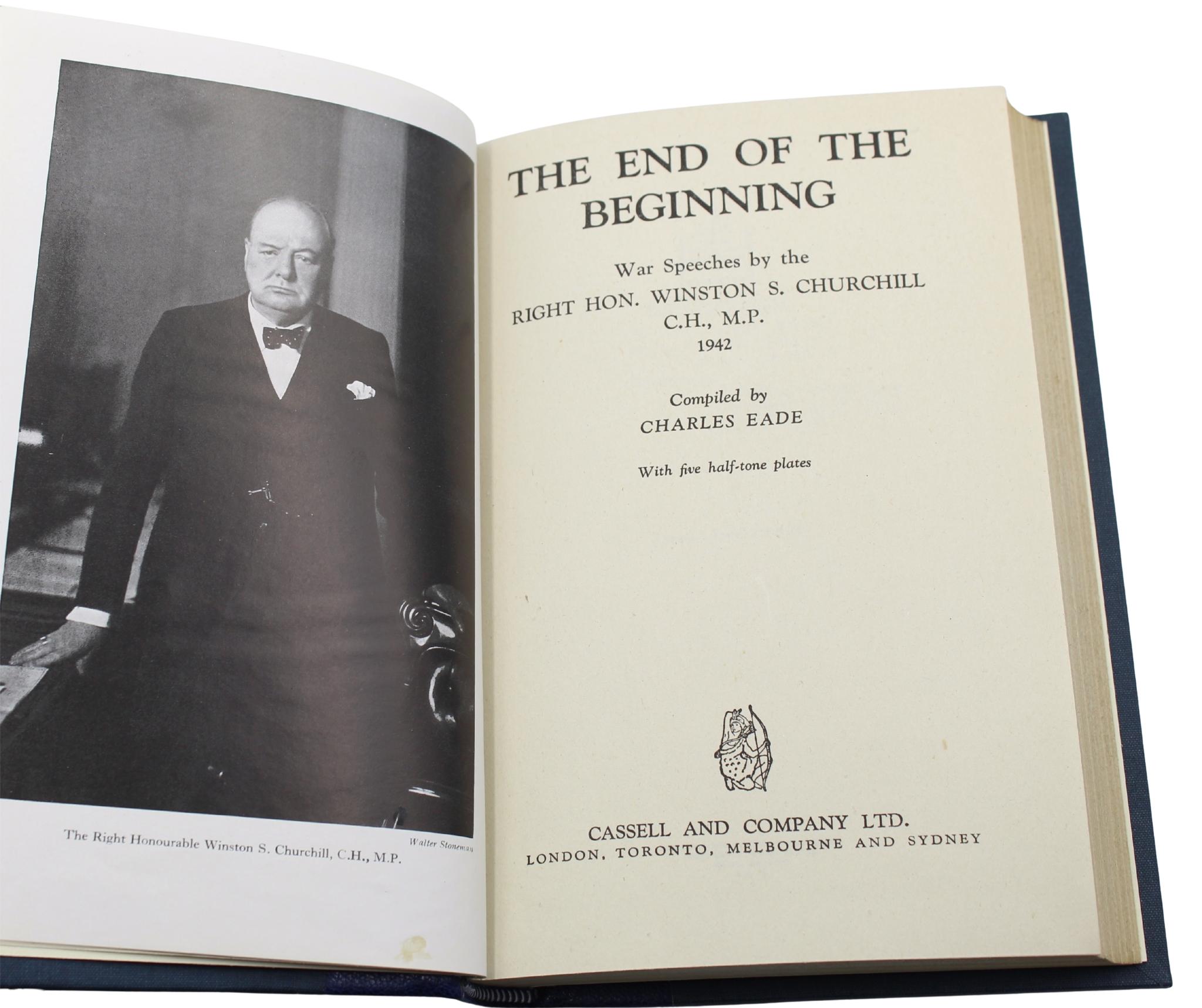 I discorsi di guerra e i discorsi segreti delle sessioni di Winston Churchill, Prima Edizione in vendita 2