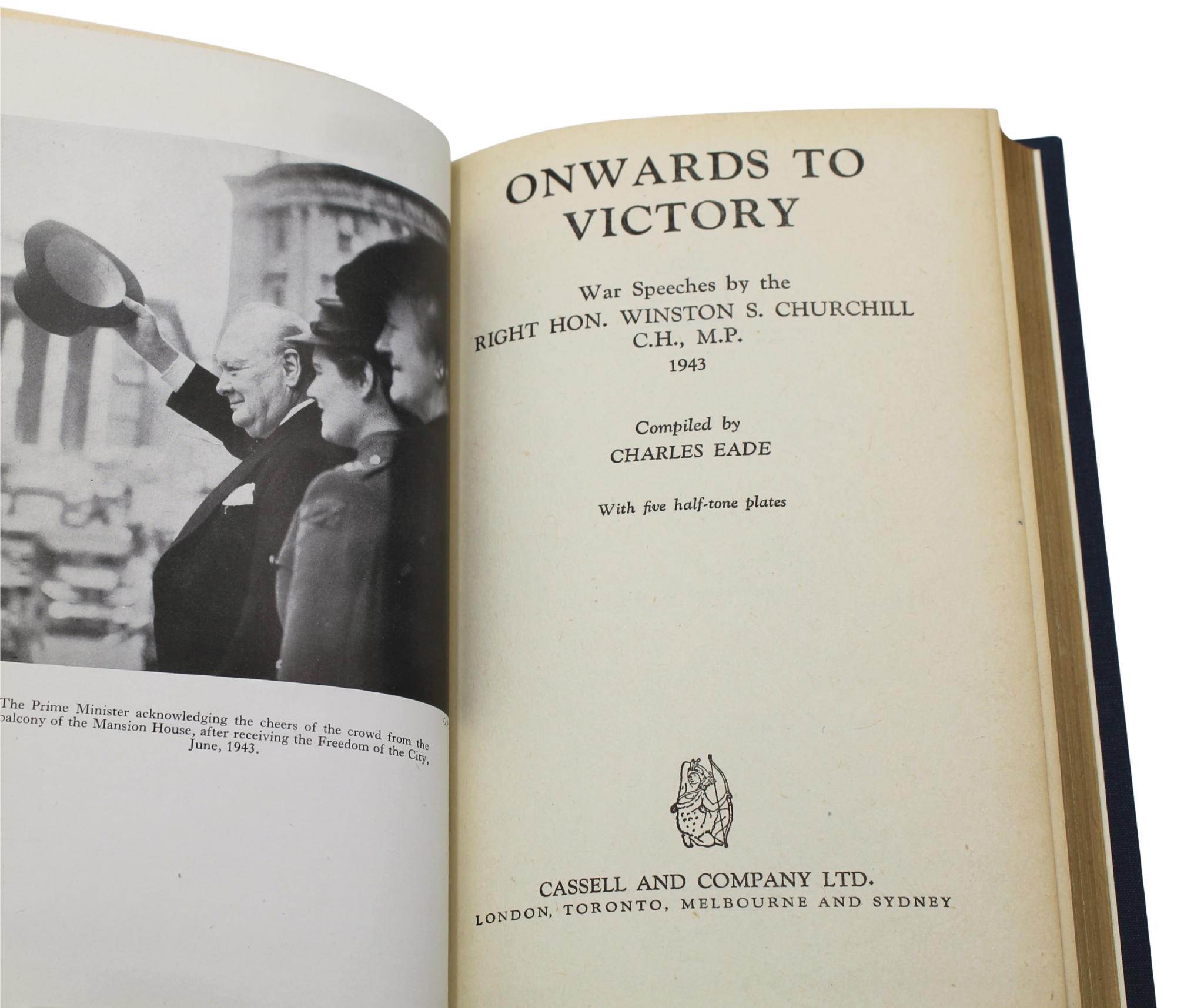 I discorsi di guerra e i discorsi segreti delle sessioni di Winston Churchill, Prima Edizione in vendita 4