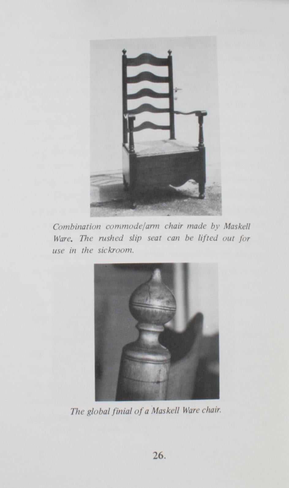 North American The Ware Chair Makers, by Sara Carlisle Watson, Signed Copy For Sale
