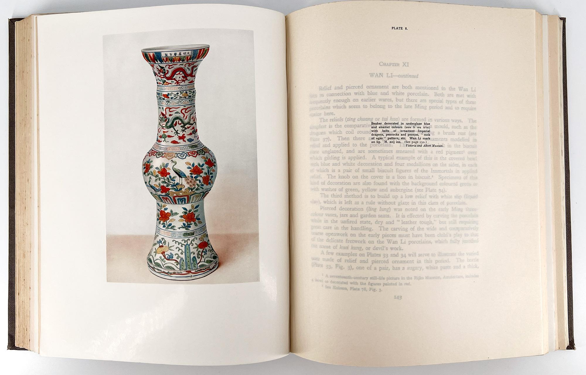 The Wares of the Ming Dynasty by Hobson, R. L. - FIRST EDITION In Excellent Condition For Sale In Middletown, NY